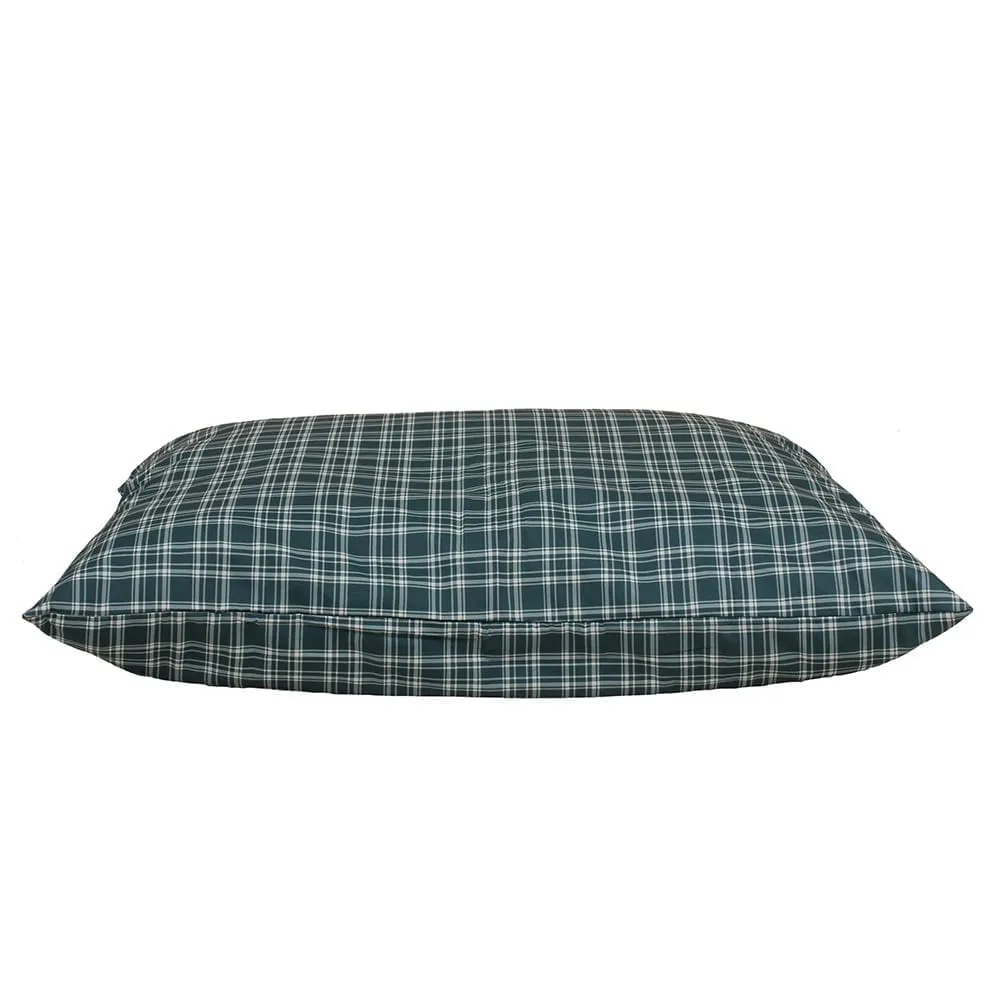 The Plaid Shebang Rectangle Indoor Outdoor Pet Bed