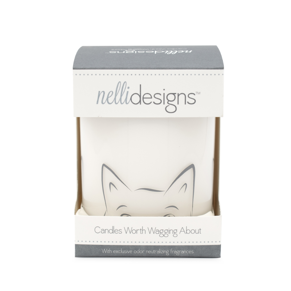 Large Cat Jar Candle – Lazy Days Lavender Scent