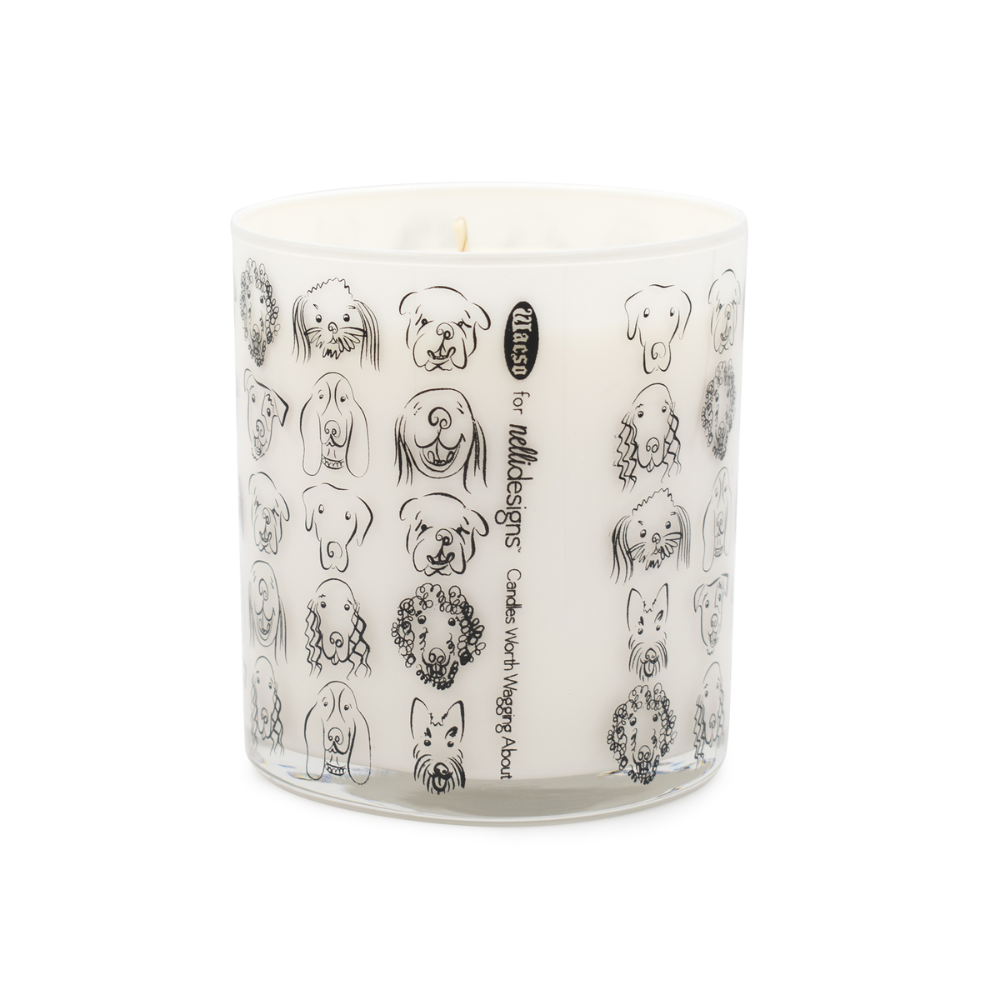 Dogs with Hydrant Jar Candle – Wet Dog Fresh Rain Scent