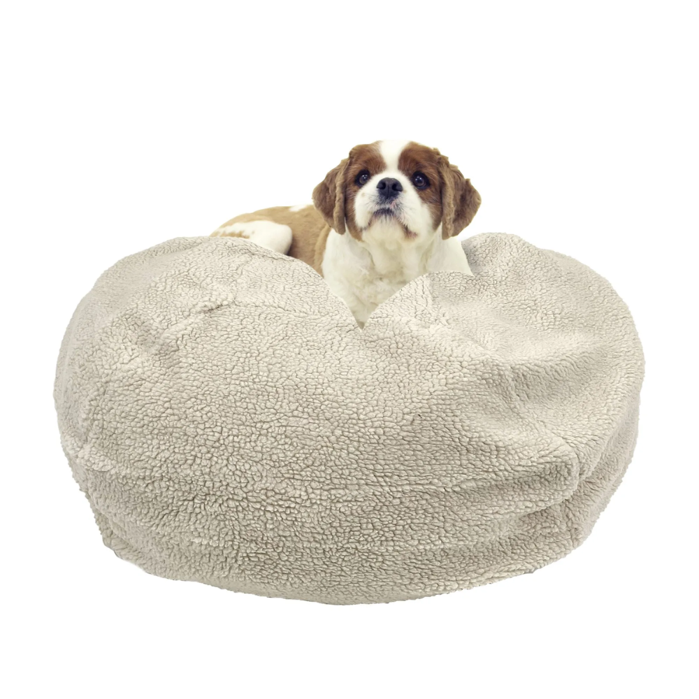 Sherpa Puff Ball Nesting Bed