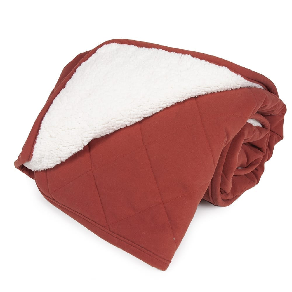 Diamond Quilted Microfiber Protective Pet Throw