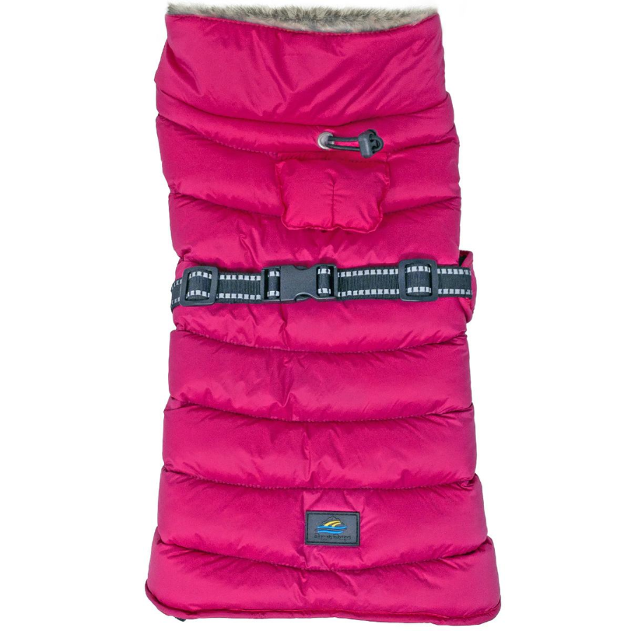 Alpine Extreme Weather Puffer Coat - Pink Peacock