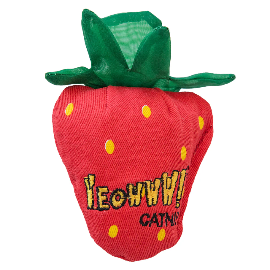 Yeowww! Catnip Strawberries