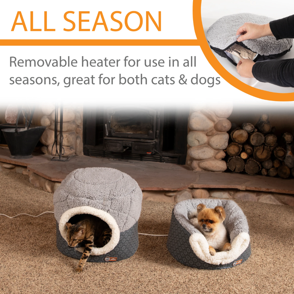 Thermo-Pet Nest Heated Cat Bed