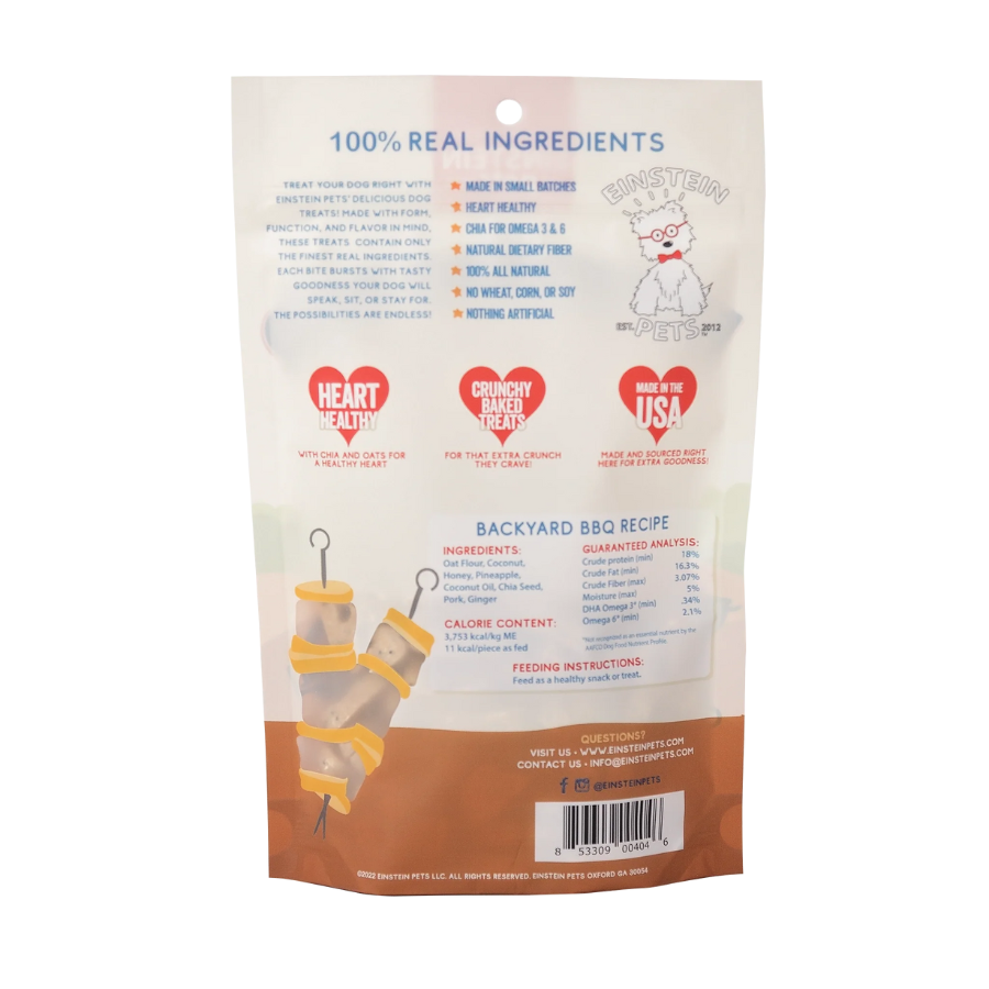 Einstein Pets Everydays :: Backyard BBQ All Natural Dog Treats