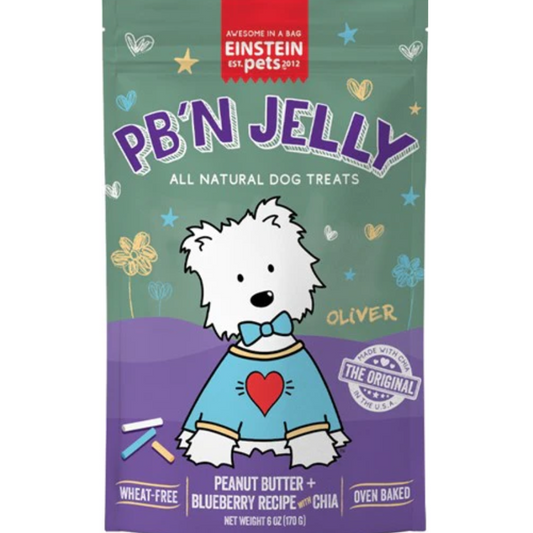 Einstein Pets Everydays :: PB'N Jelly All Natural Dog Treats