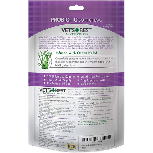 Probiotic Soft Chews for Dogs