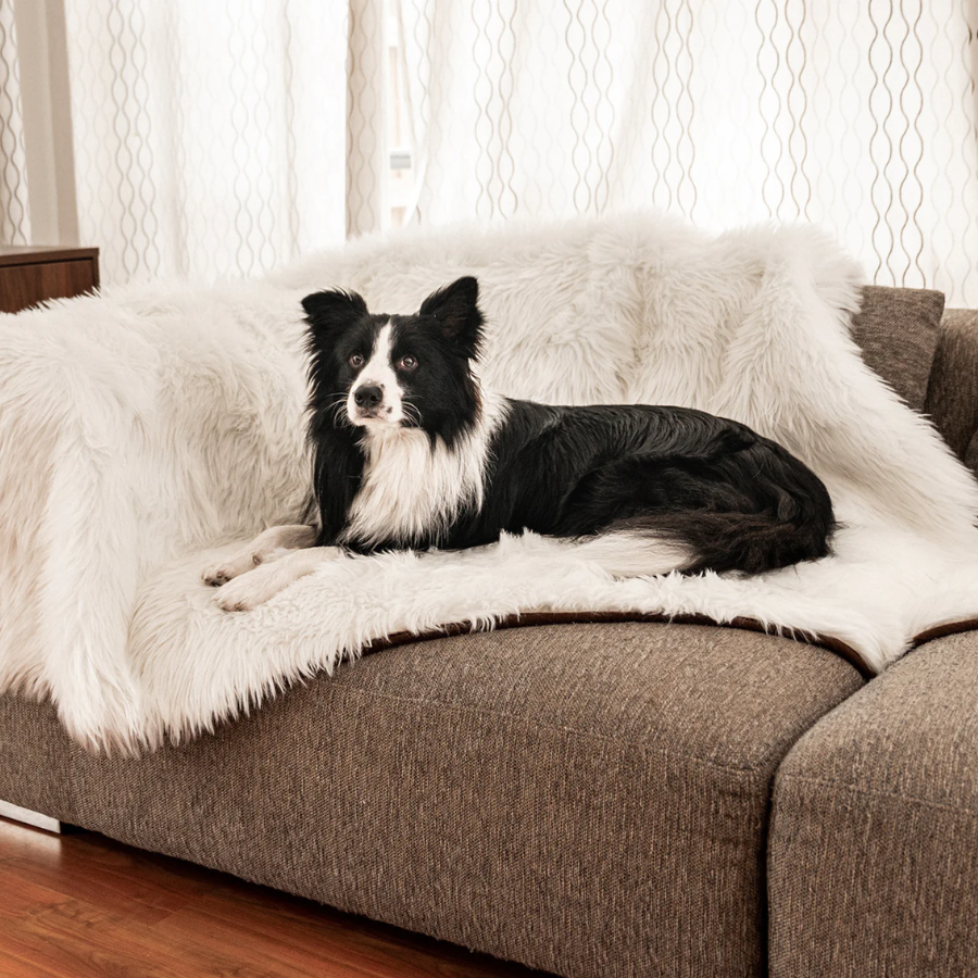 PupProtector™ Waterproof Throw Blanket - Polar White