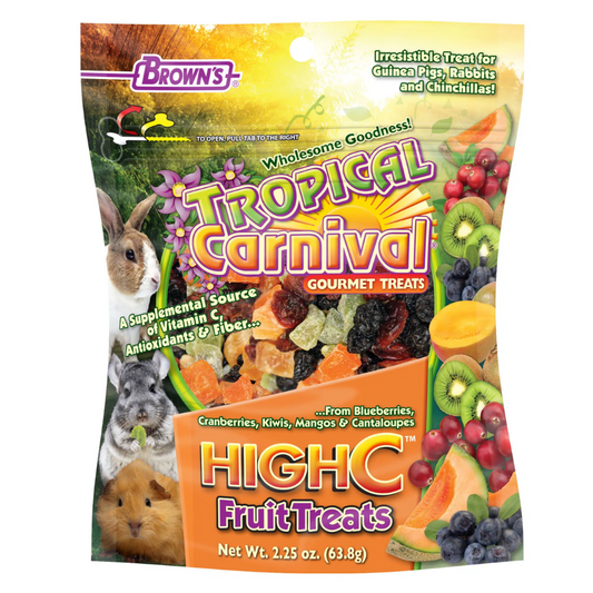 Tropical Carnival® High C  Small Animals Treats