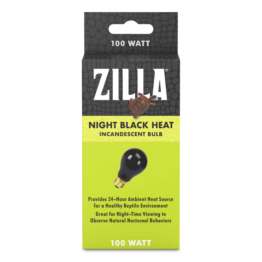Incandescent Reptile Lighting - Night Black Heat Bulbs