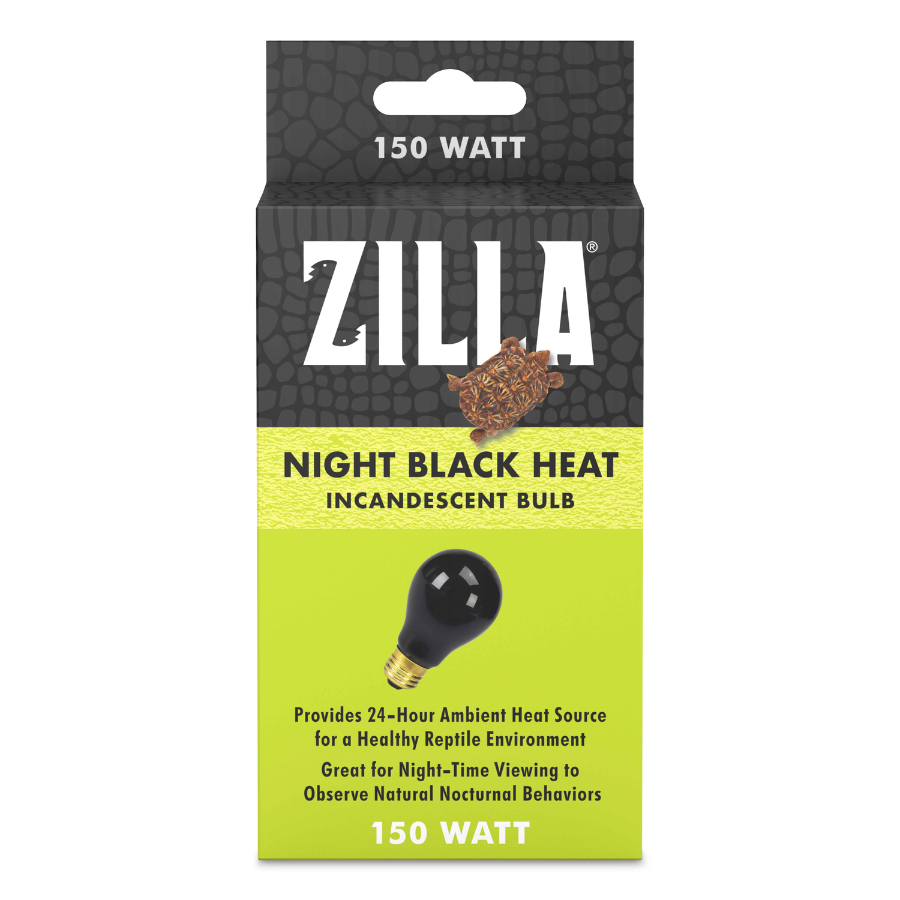 Incandescent Reptile Lighting - Night Black Heat Bulbs