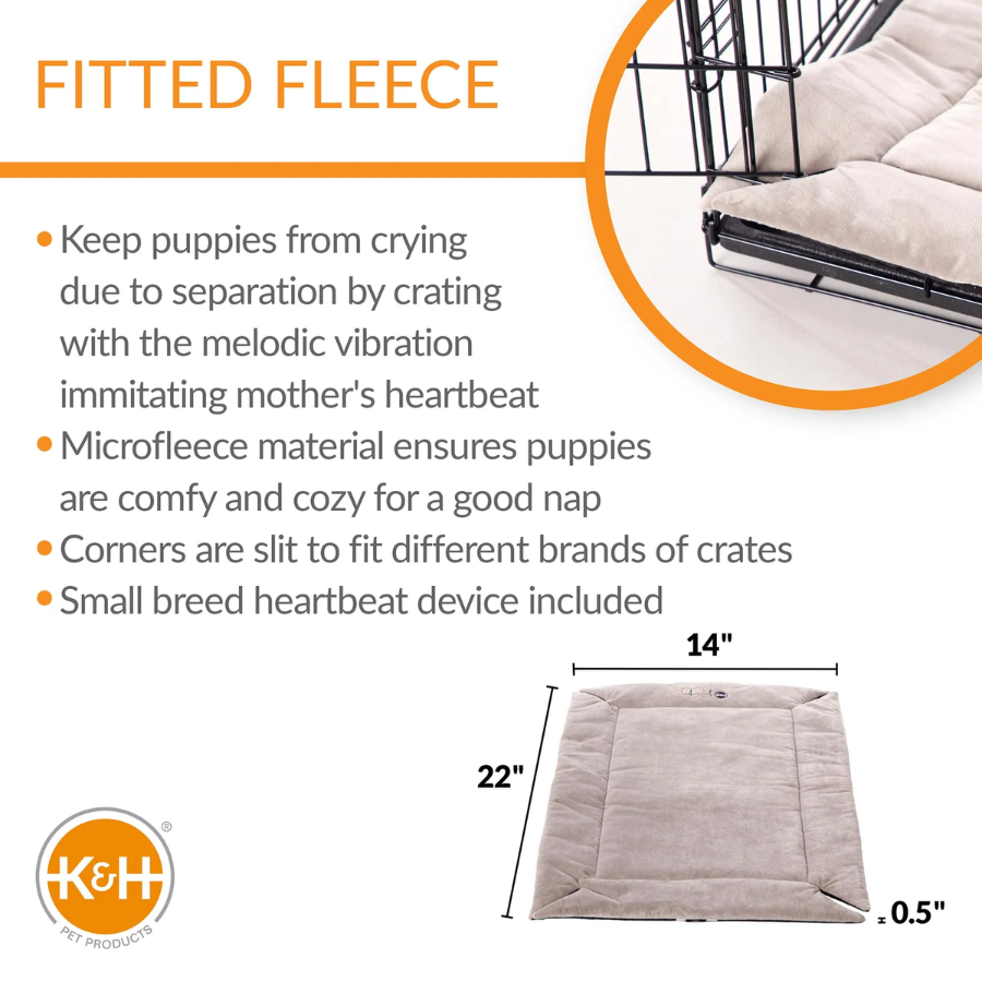 Mother's Heartbeat Puppy Crate Pad