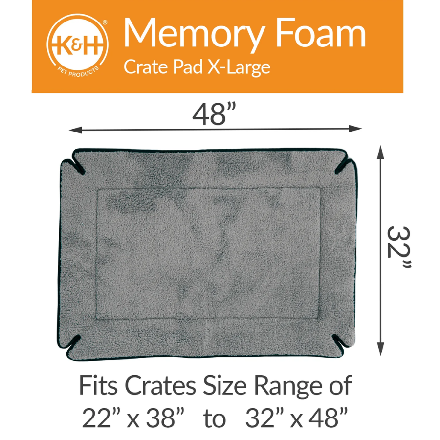 Memory Foam Crate Pad