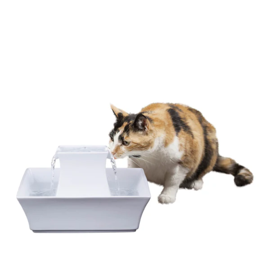 Drinkwell® Pagoda Ceramic Pet Fountain