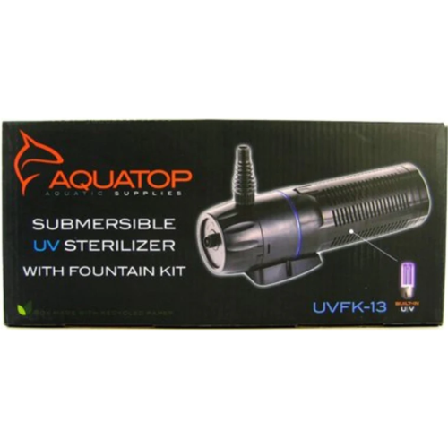 Submersible UV Sterilizer Filter with Fountain Kit