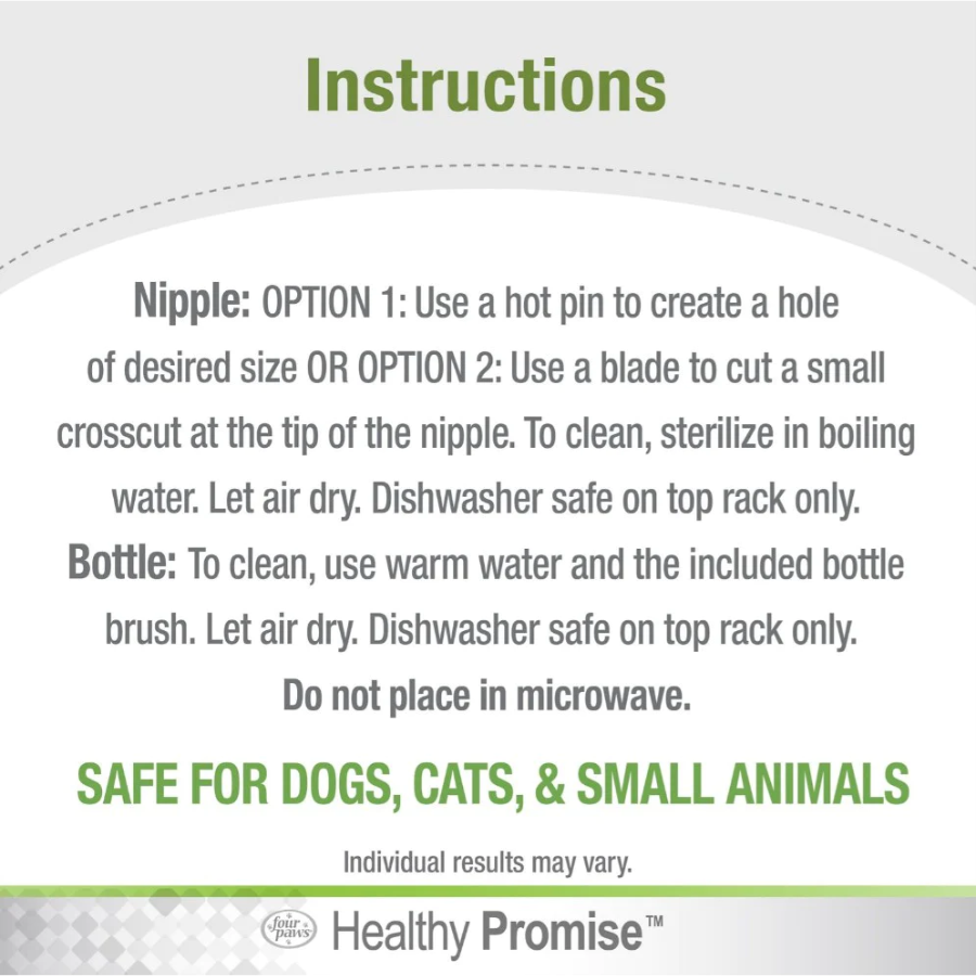 Healthy Promise™ Pet Nurser Bottles