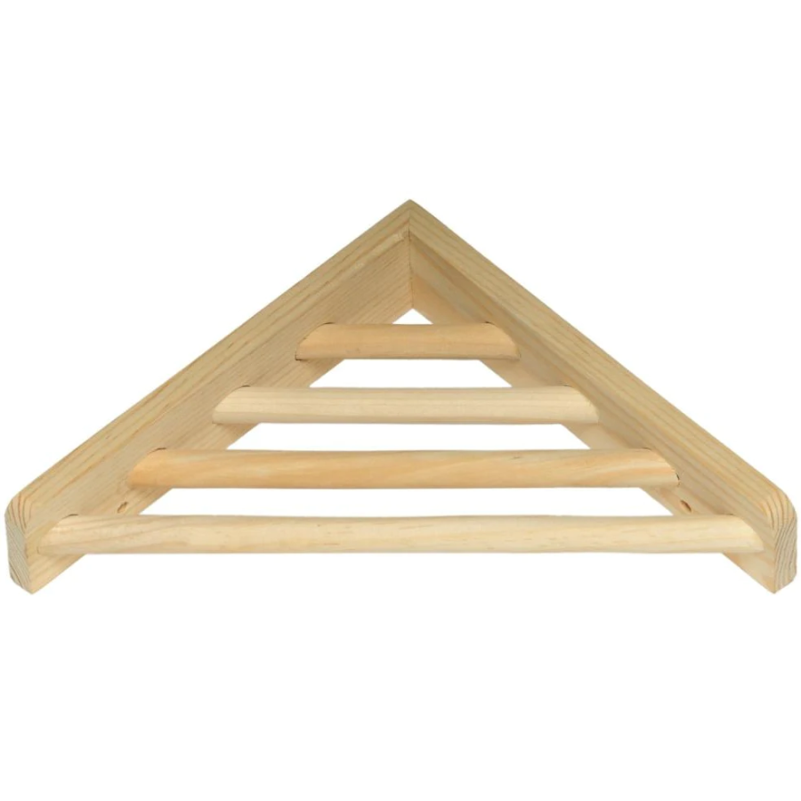 Wood Corner Shelf