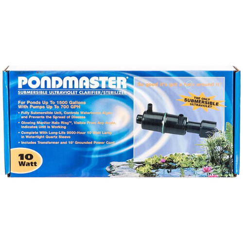 Submersible UV Clarifier/Sterilizer Filter With Fountain Kit