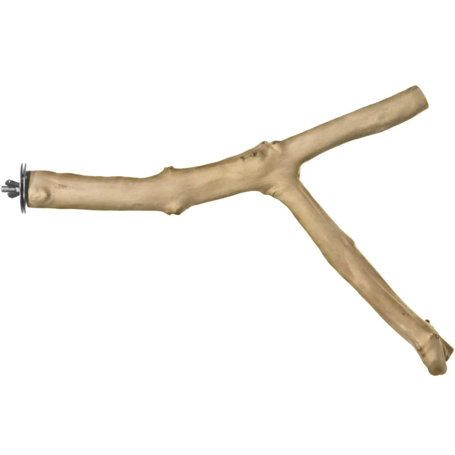 Prevue Naturals Y-Branch Coffee Wood Perch