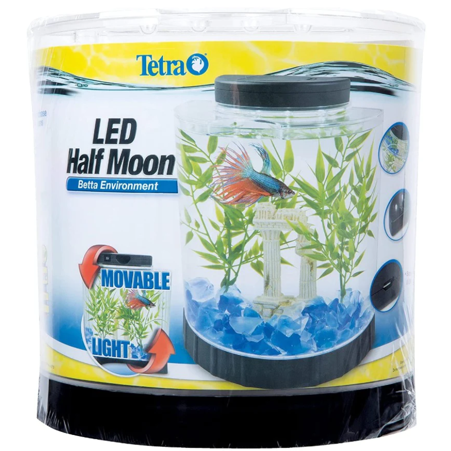 LED Half Moon Betta Kit