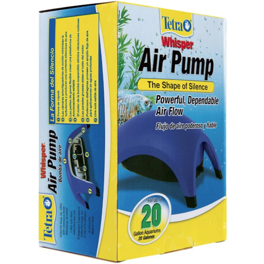 Whisper Aquarium Air Pump (Non-UL)