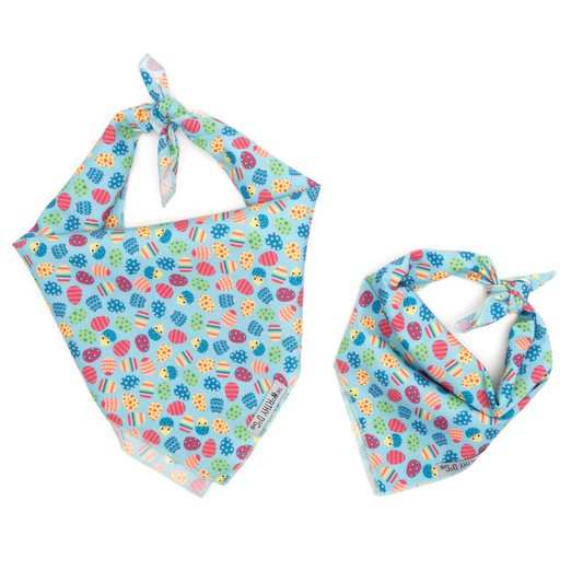 Easter Eggs Tie-On Bandana