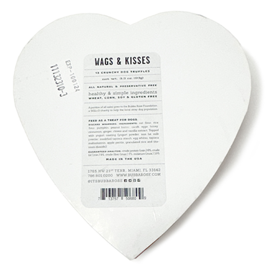 Wags & Kisses Heart Box