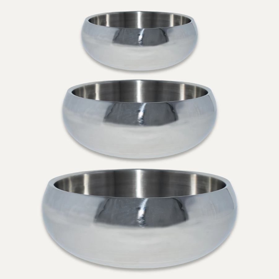 Double Wall Stainless Steel Bowl