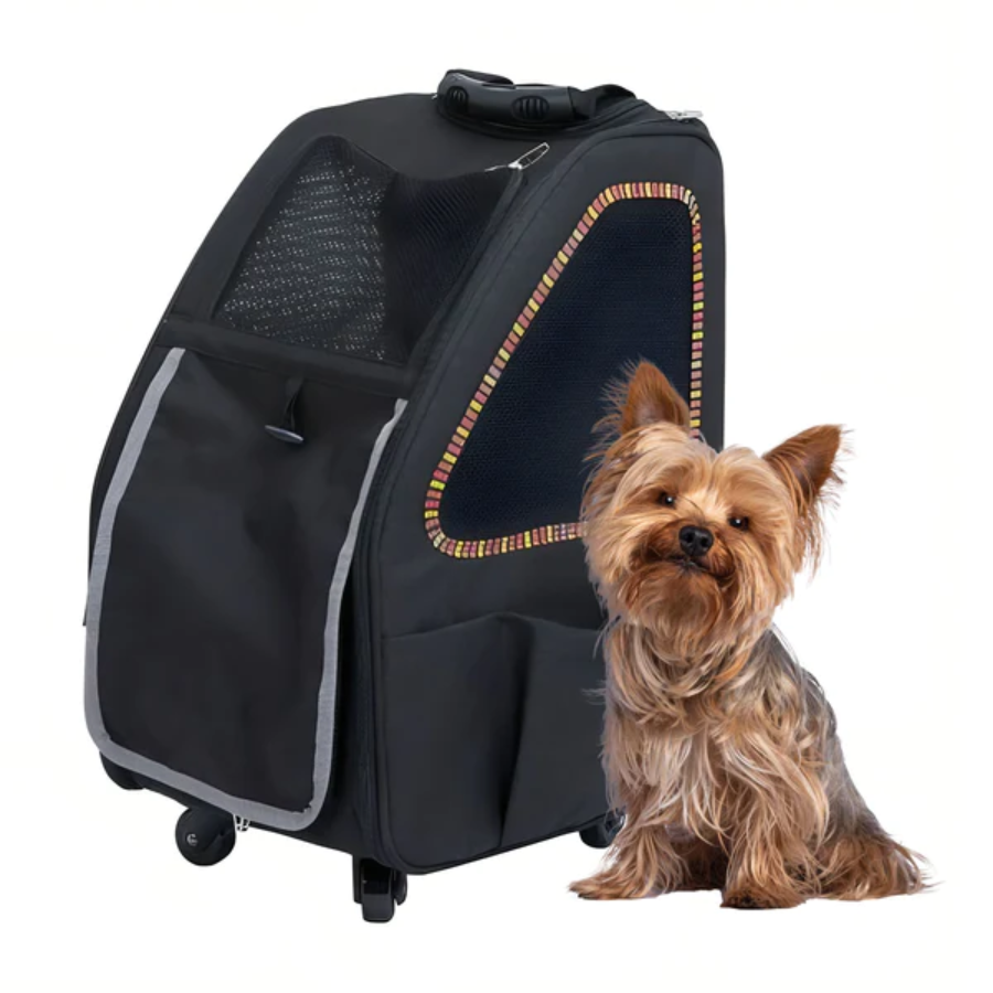 Petique 5-in-1 Pet Carrier for Dogs, Cats, and Small Animals