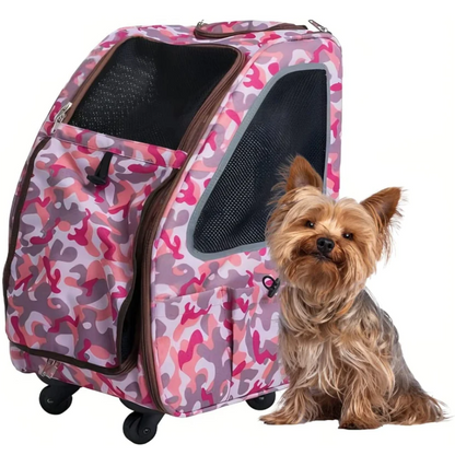 Petique 5-in-1 Pet Carrier for Dogs, Cats, and Small Animals