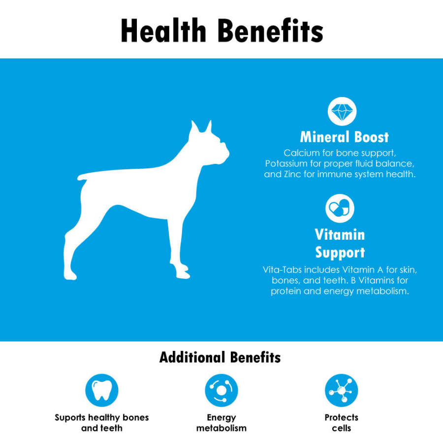 Vita-Tabs For Dogs Vitamin-Mineral Nutritional Supplement