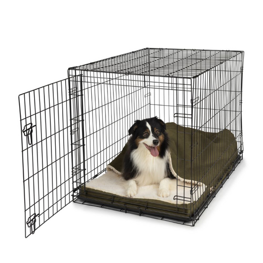 Cozy Cave® Dog Crate Bed - Classic Cotton Collection