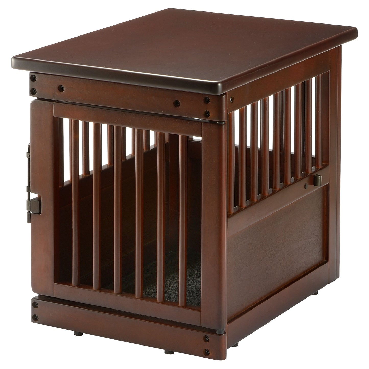 Wooden End Table Dog Crate