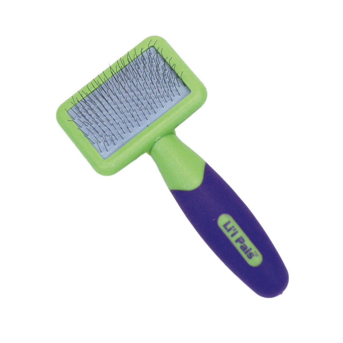 Li'l Pals® Kitten Slicker Brush with Coated Tips