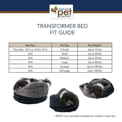 Transformer Converting Pet Bed
