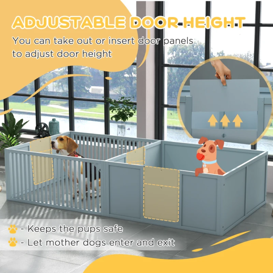 Whelping Box For Dogs  - Built For Mother's Comfort