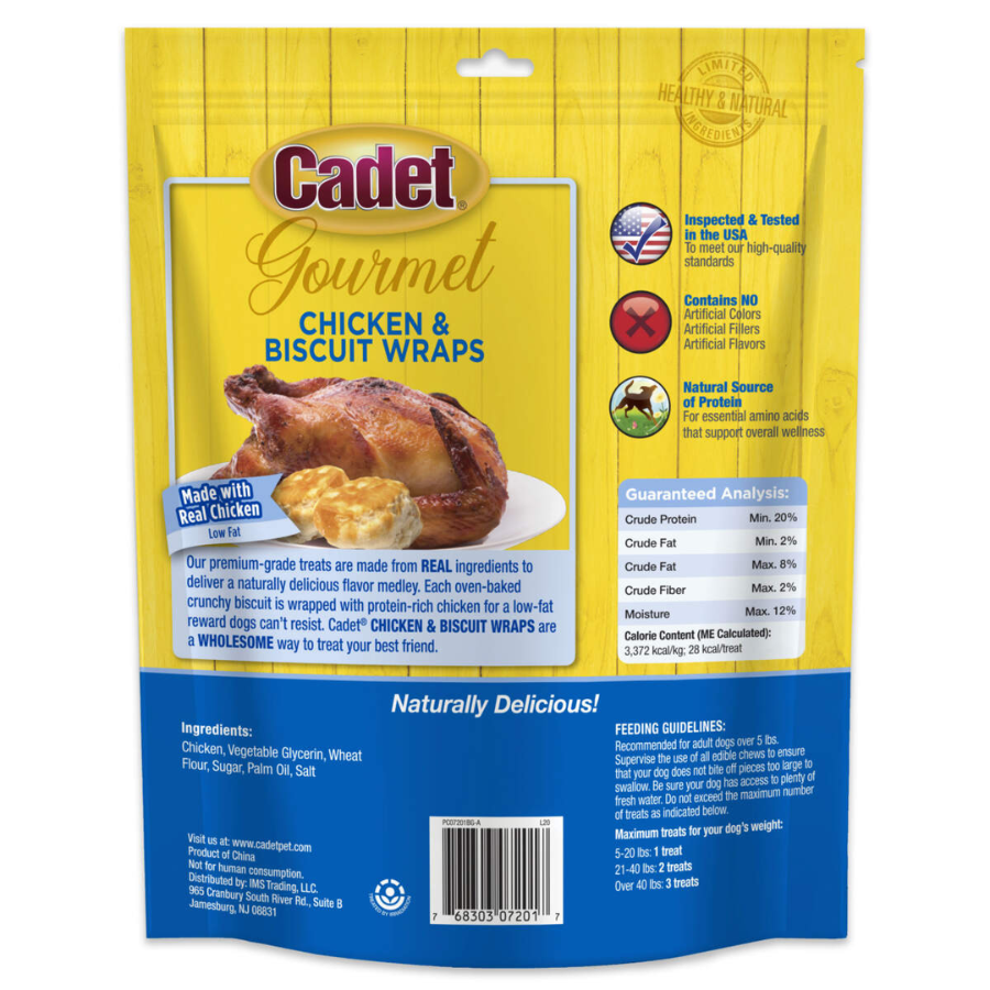 Cadet Premium Gourmet Chicken & Biscuit Wraps