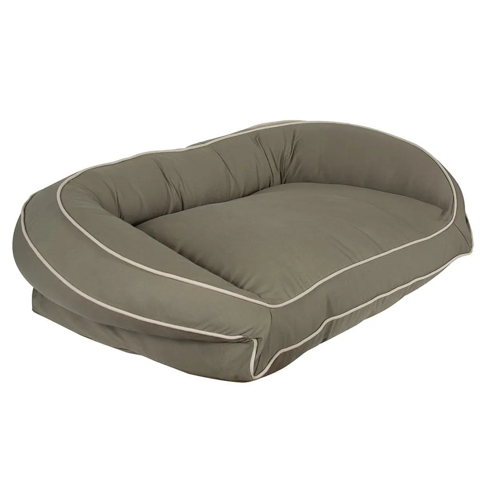 Classic Canvas Bolster Bed