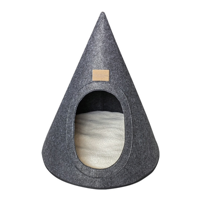 Kitty Tee Pee Felt Cat Bed