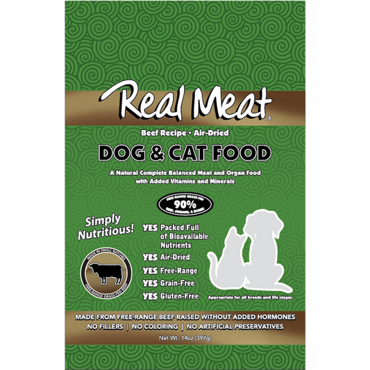 Real Meat Beef Recipe Dog & Cat Food
