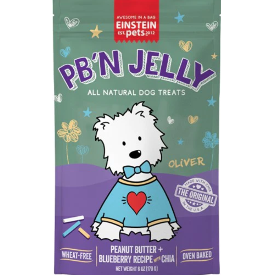 Einstein Pets Everydays :: PB'N Jelly All Natural Dog Treats