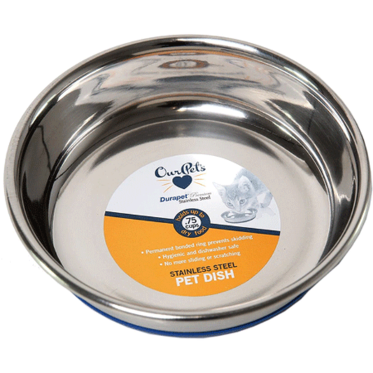 Durapet Premium Stainless Steel Cat Dish