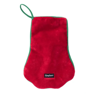 Holiday Red Paw Stocking