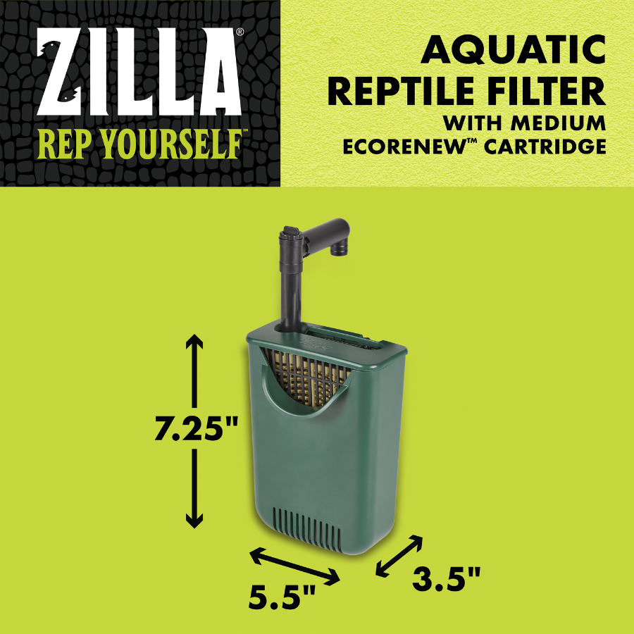 Aquatic Reptile Internal Filter with SmartClean™ Technology