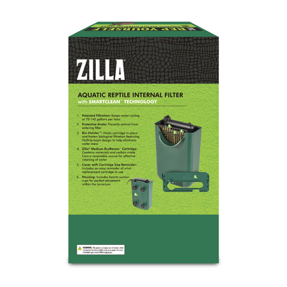 Aquatic Reptile Internal Filter with SmartClean™ Technology