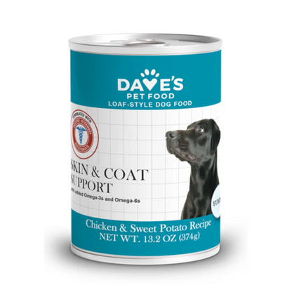 Skin & Coat Support Food For Dogs - Chicken & Sweet Potato Recipe