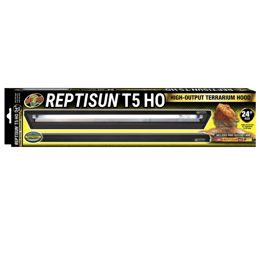 ReptiSun T5 HO High Output Terrarium Hood - 24 Inch