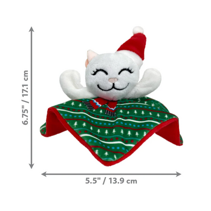 Holiday Crackles Cat Toy - Santa Kitty