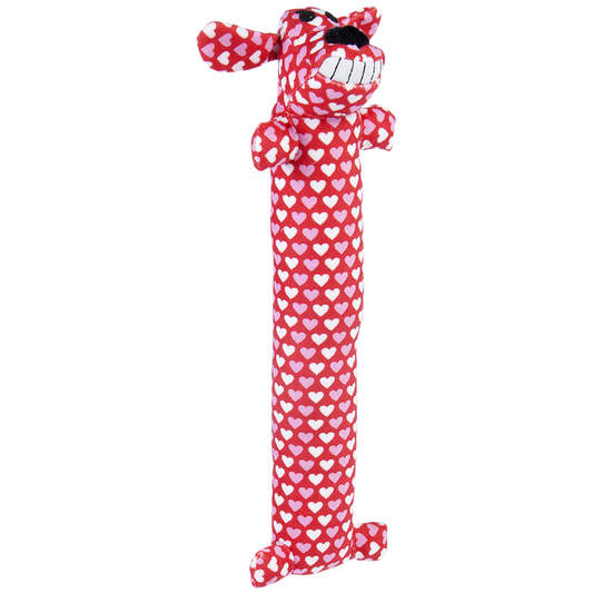 Valentine's Day Loofa Dog Toy