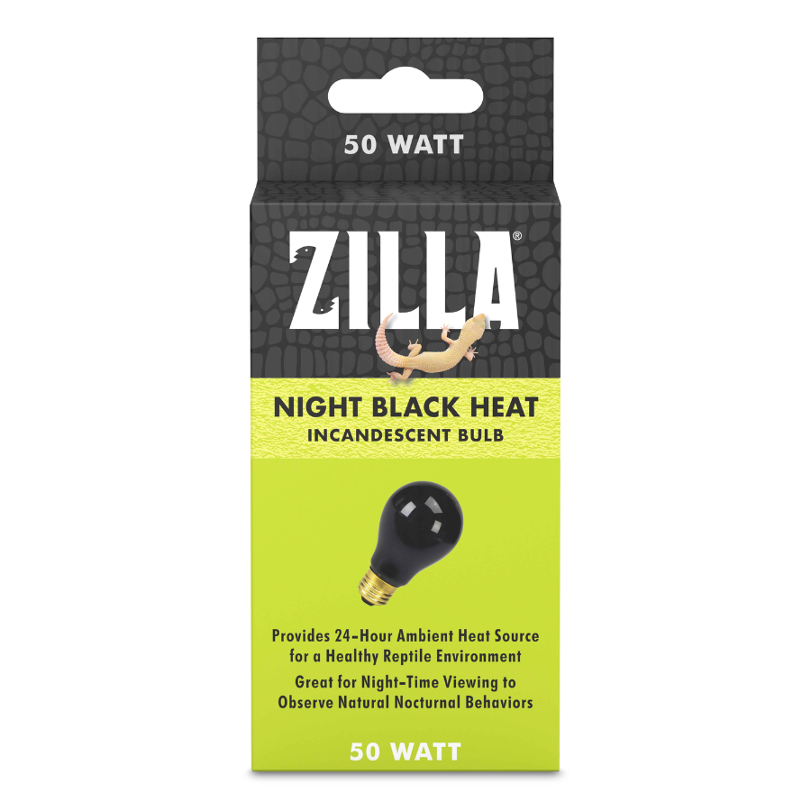 Incandescent Reptile Lighting  - Night Black Heat Bulbs